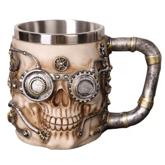 Mug Steampunk | SteamSavor Mug - The Steampunk Emporium Blanc