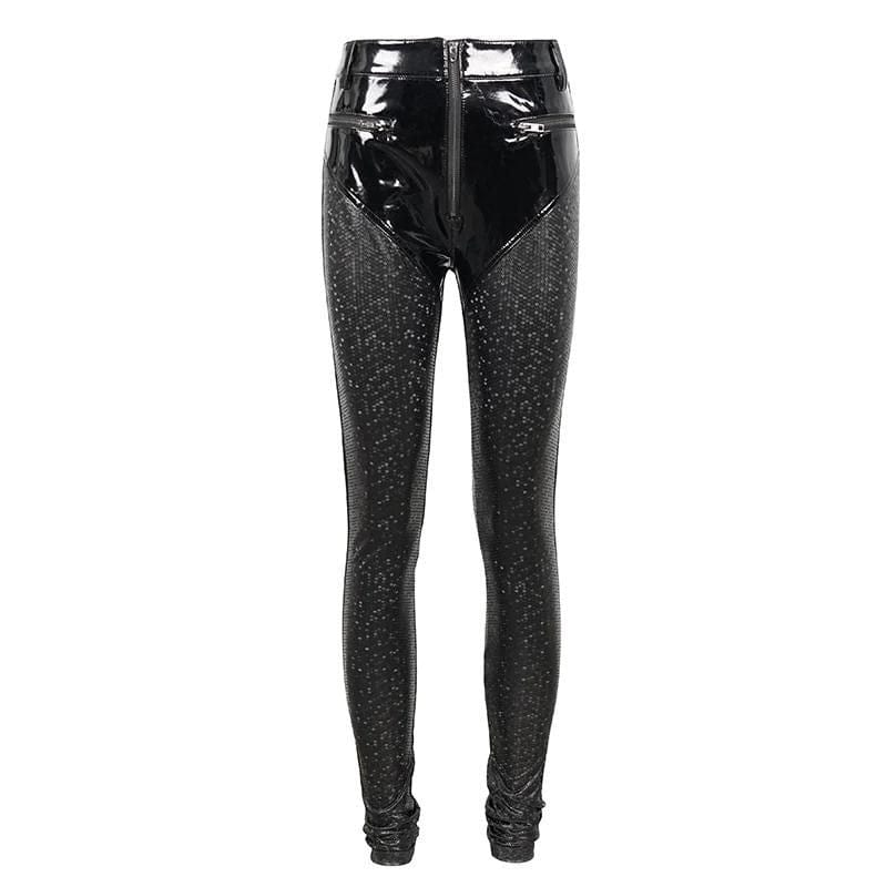 Pantalon Gothique Rock Femme | DarkRaven - The Steampunk Emporium