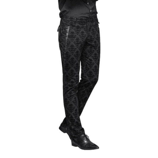 Pantalon Homme Style Victorien | Élégance Royale - The Steampunk Emporium S