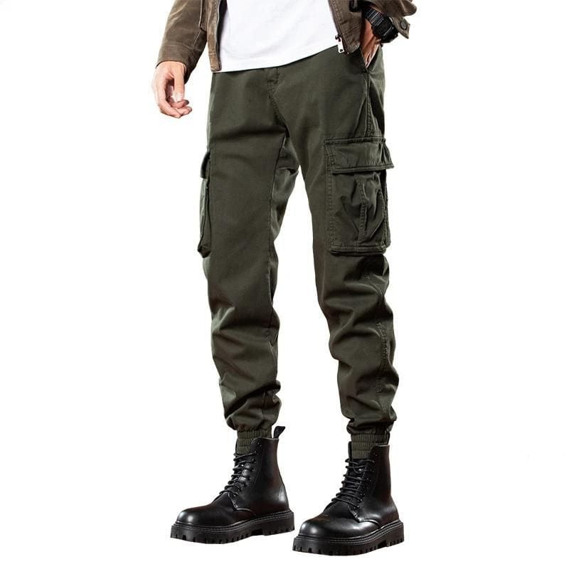 Pantalon Punk Cargo | X-TREMEBOOST - The Steampunk Emporium 28 / Vert