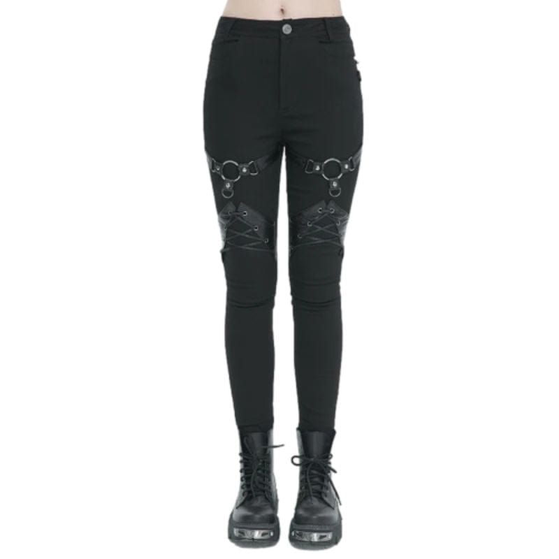 Pantalon Punk Gothique Femme | Dark Rebellion - The Steampunk Emporium