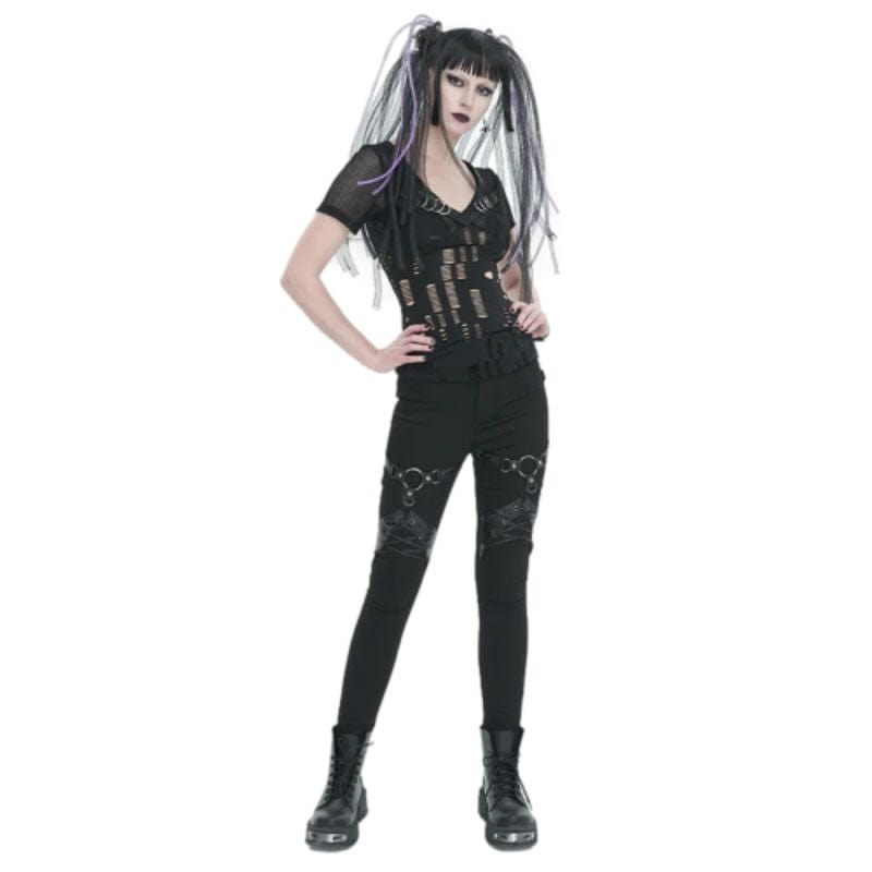 Pantalon Punk Gothique Femme | Dark Rebellion - The Steampunk Emporium XS