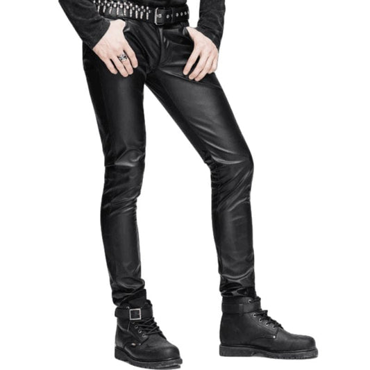 Pantalon Simili Homme Rock | RockFit - The Steampunk Emporium S