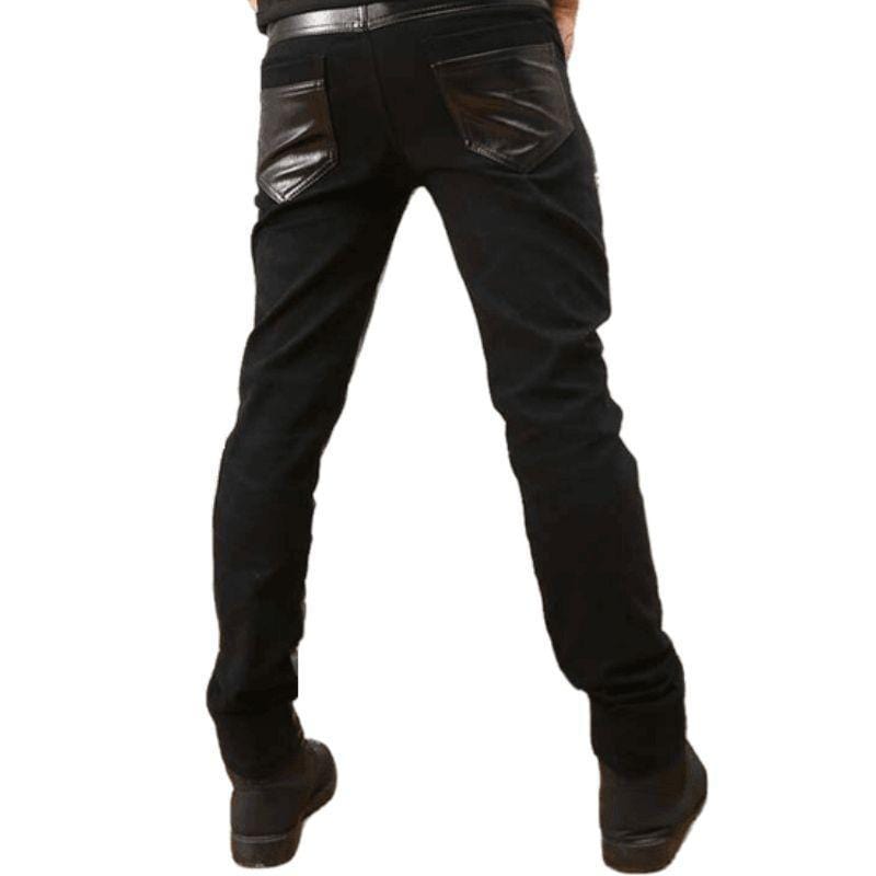 Pantalon Simili PU Gothique Homme | ShadowStrike - The Steampunk Emporium