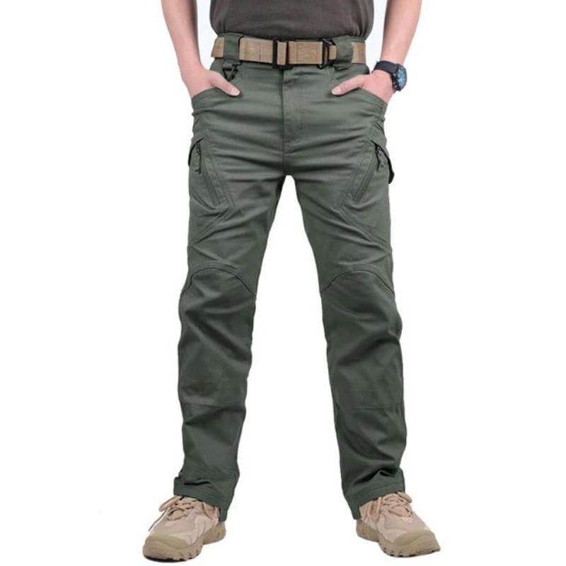 Pantalon Tactique Homme | ActionFlex - The Steampunk Emporium Vert / M