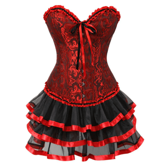 Robe Bustier Burlesque | Glamour Belle - The Steampunk Emporium S