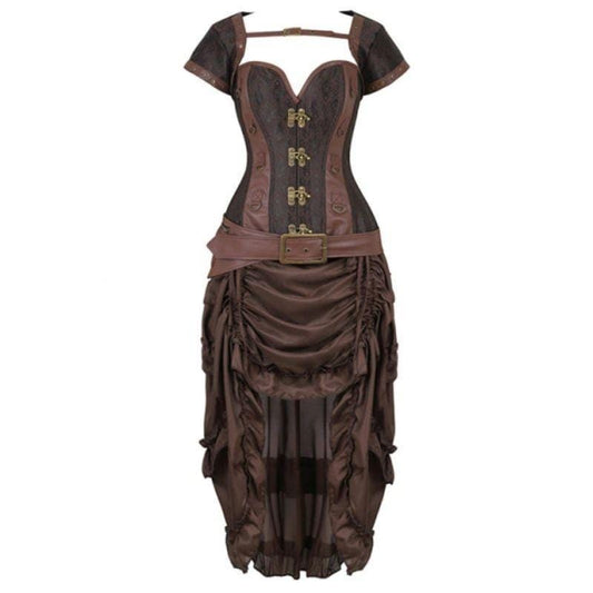 Robe Pirate Femme | Éclat de l'Océan - The Steampunk Emporium S