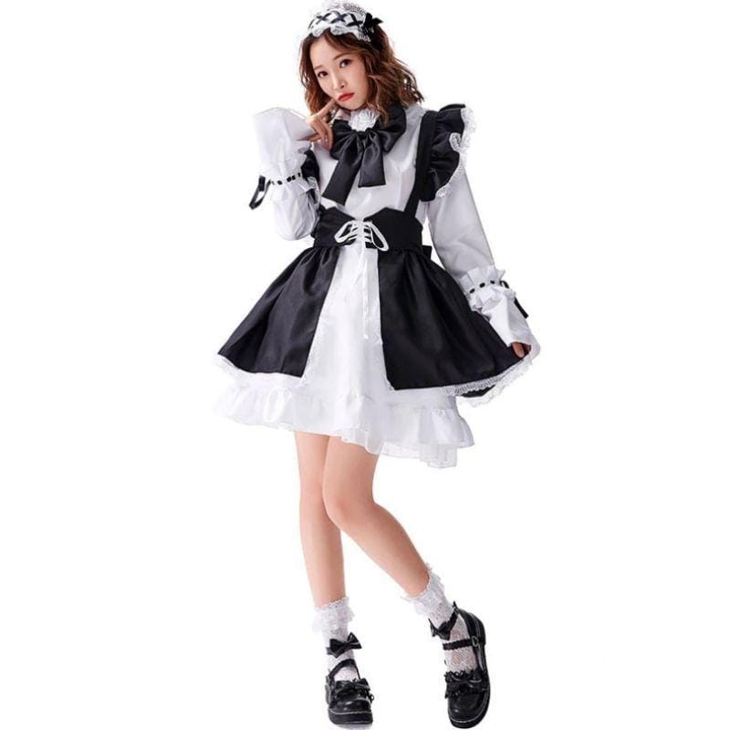 Robe Steampunk Lolita Cosplay | Élégance Fantasmagorique - The Steampunk Emporium S