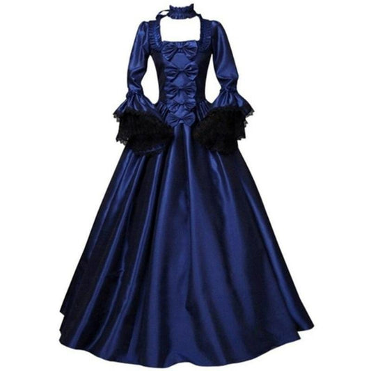 Robe Steampunk Victorienne Ancienne | Collection Mystérieuse Gala - The Steampunk Emporium S