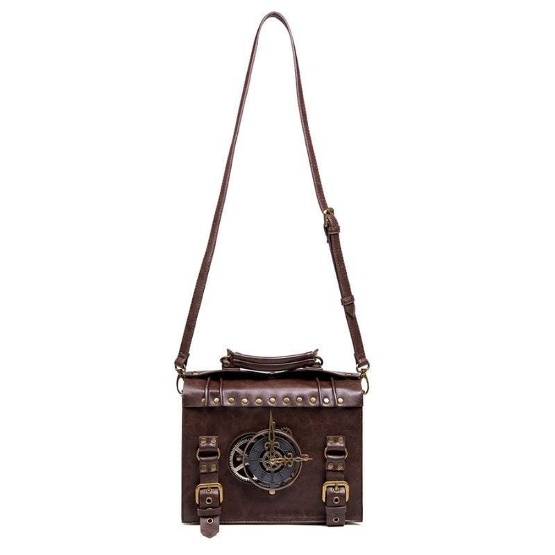 Sac Steampunk Édison Avec Portefeuille | Collection Horizon - The Steampunk Emporium