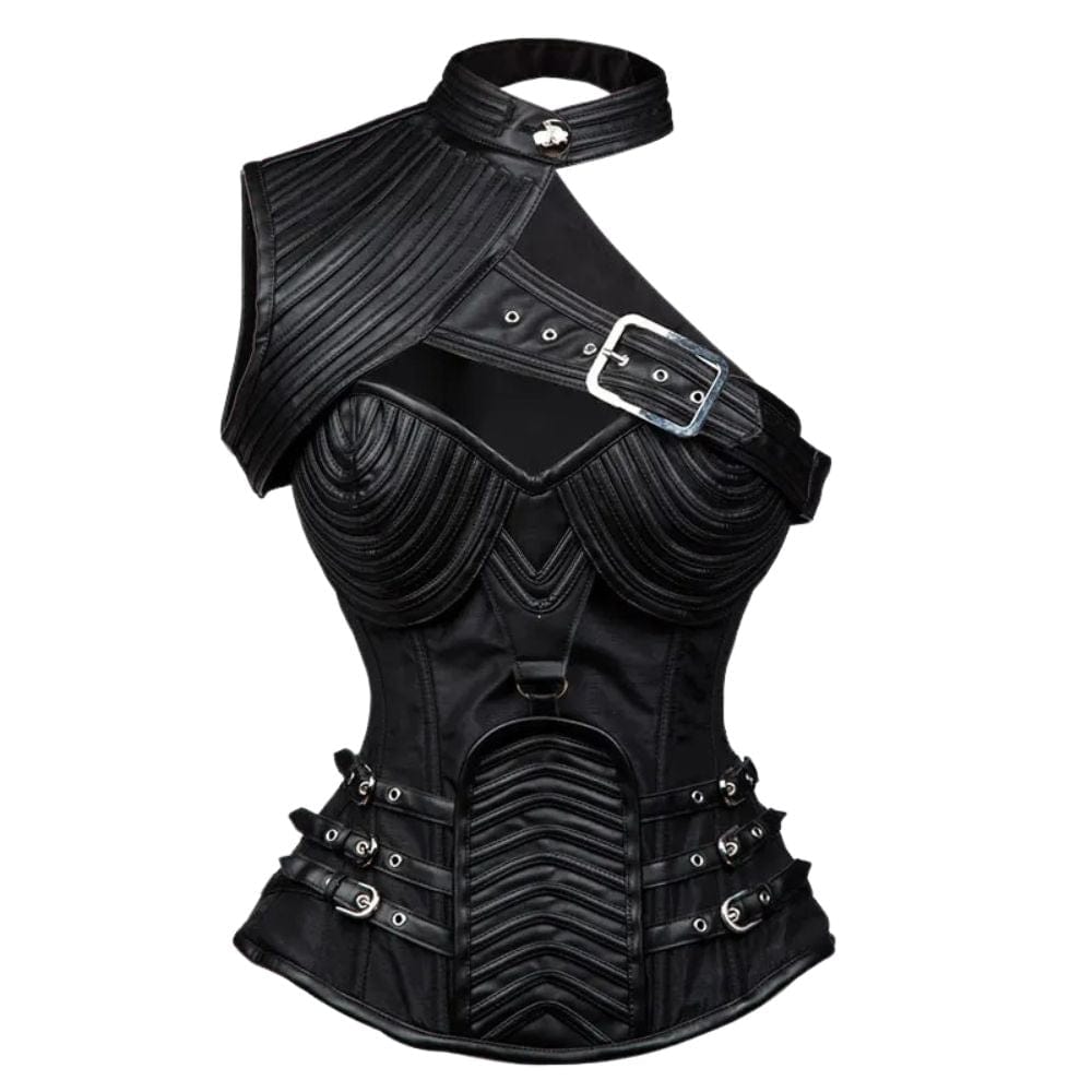 Steampunk Gothic Corset | Skyforge Mystique - The Steampunk Emporium Noir / S