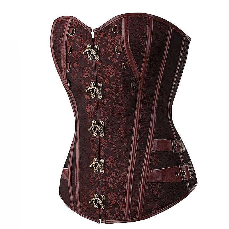 Steampunk Overbust Corset | LuxeSteam - The Steampunk Emporium