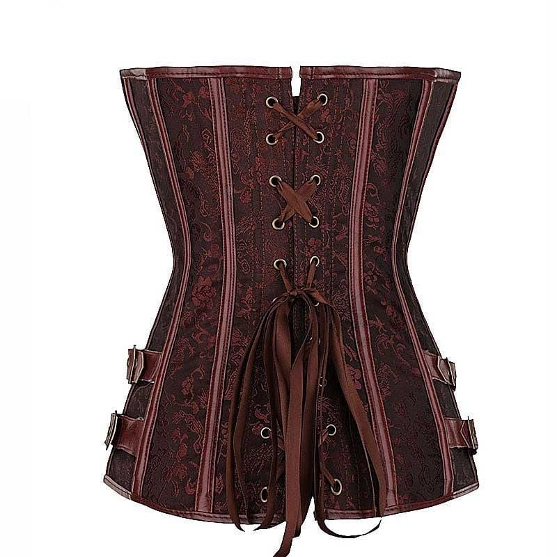 Steampunk Overbust Corset | LuxeSteam - The Steampunk Emporium