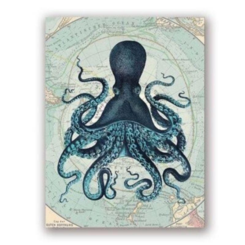 Tableau Kraken | Legacy Artistic - The Steampunk Emporium