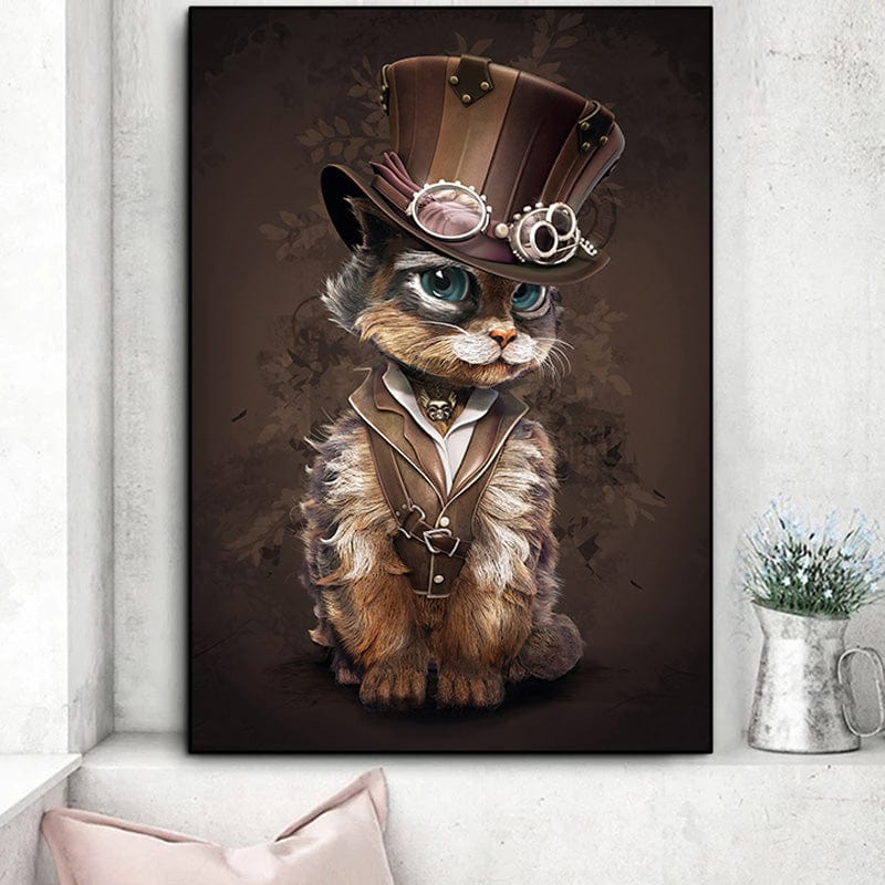 Toile Steampunk | TimelessCanvas - The Steampunk Emporium 13x18 cm