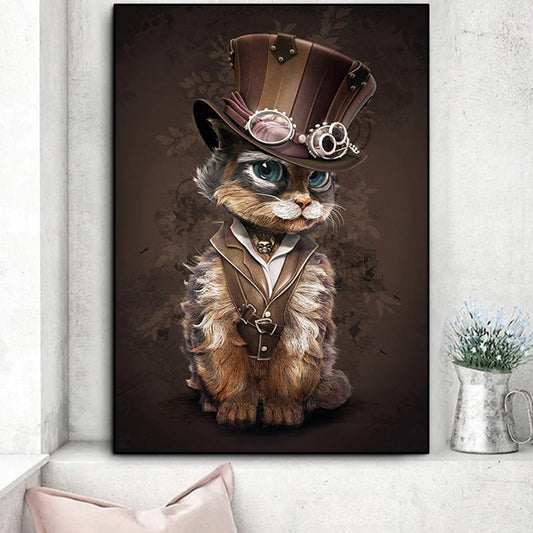 Toile Steampunk | TimelessCanvas - The Steampunk Emporium 13x18 cm