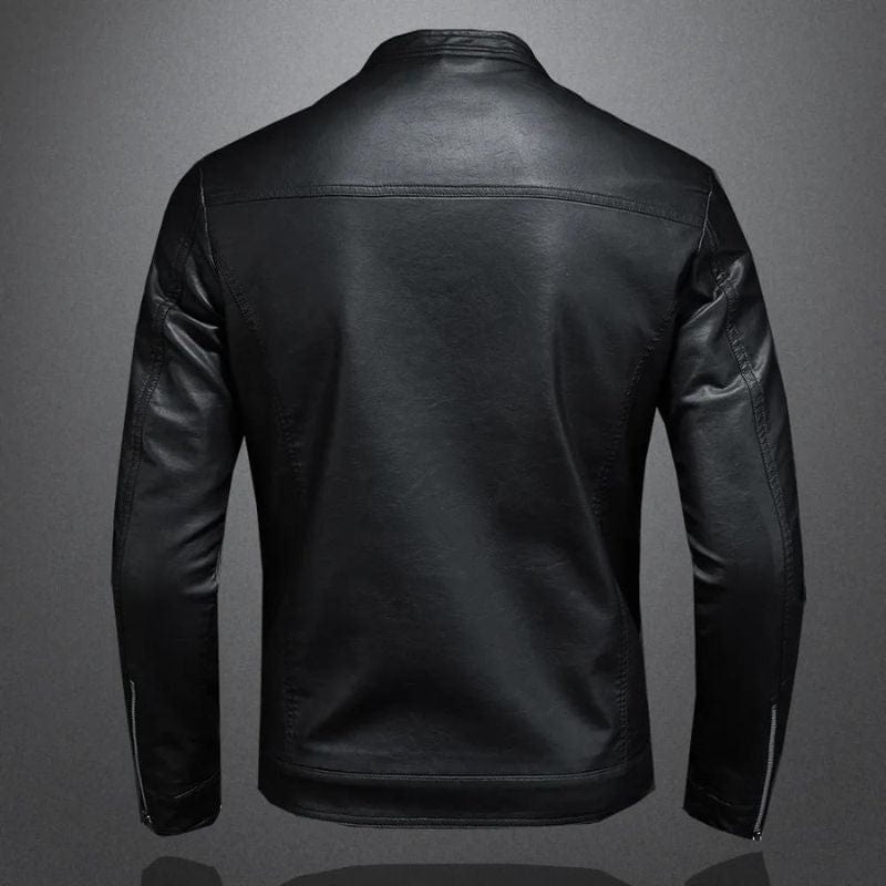 Veste Motard Simili PU Homme | StreetRider™ - The Steampunk Emporium