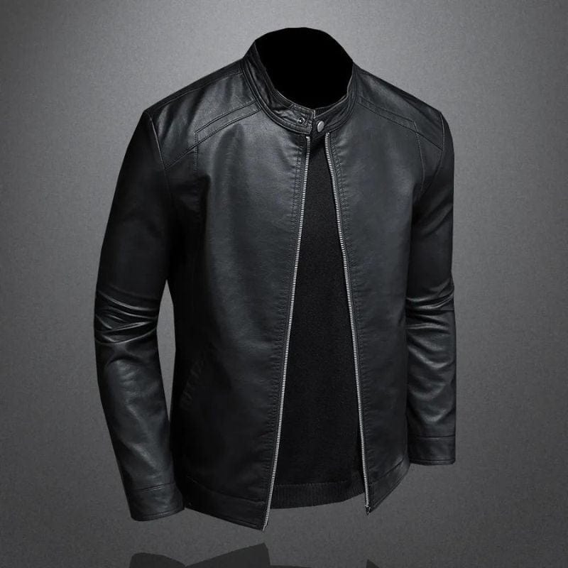 Veste Motard Simili PU Homme | StreetRider™ - The Steampunk Emporium