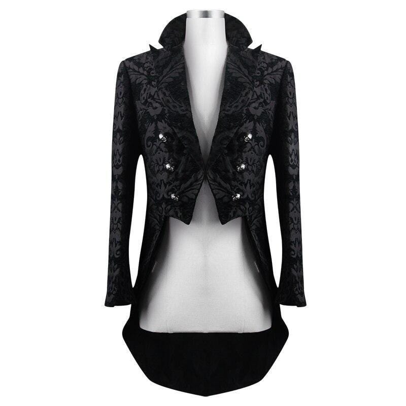 Veste Steampunk Gothique Noire | SteamWear Noirisseurs - The Steampunk Emporium