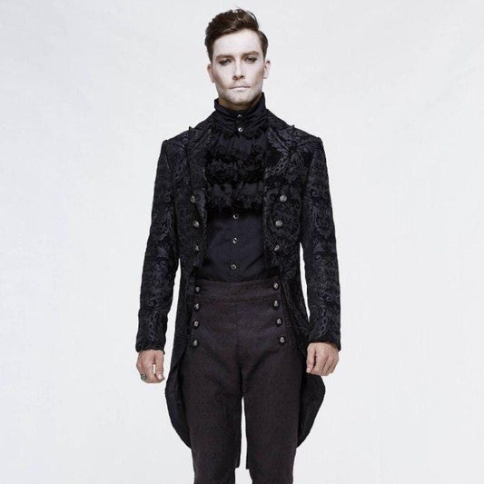 Veste Steampunk Gothique Noire | SteamWear Noirisseurs - The Steampunk Emporium S