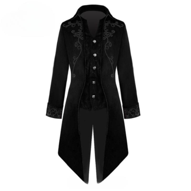 Veste Steampunk Gothique Redingote | ShadowSteel - The Steampunk Emporium Noir 2 / S