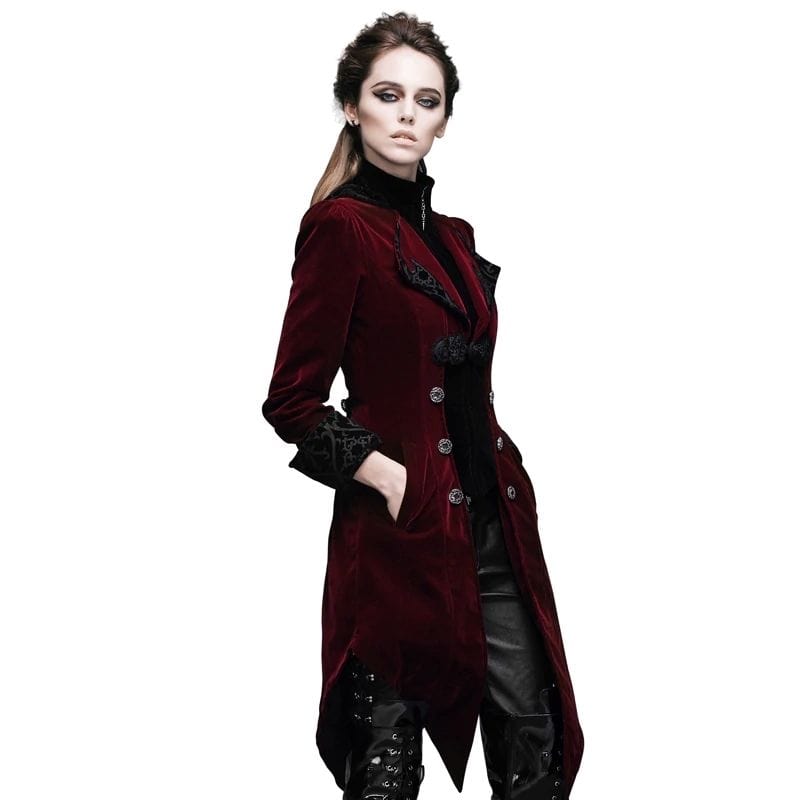 Veste Steampunk Rouge | NovaGear - The Steampunk Emporium