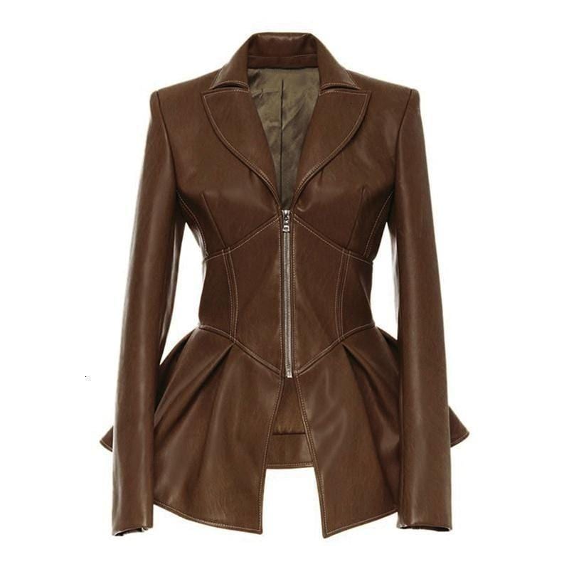 Veste Steampunk Victorienne en simili | StyloRétro - The Steampunk Emporium Marron / S