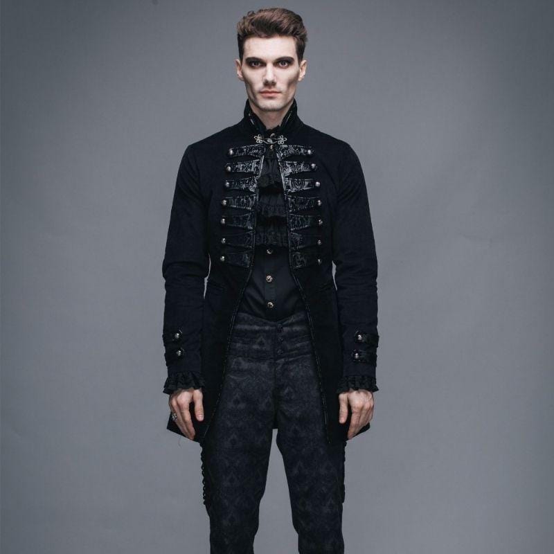 Veste Vampire Homme | Éclat Sanguin - The Steampunk Emporium