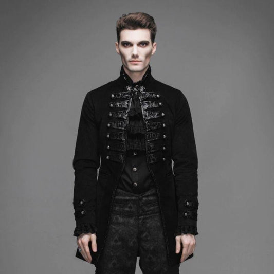 Veste Vampire Homme | Éclat Sanguin - The Steampunk Emporium L