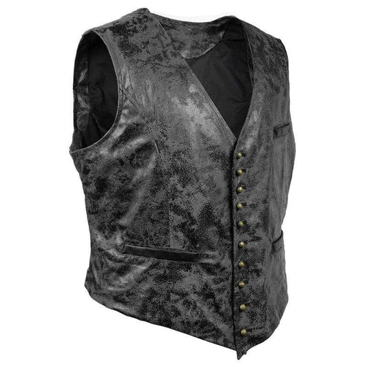 Veston Steampunk Vieilli | Édition Limitée Enchantée - The Steampunk Emporium Noir / XXXL